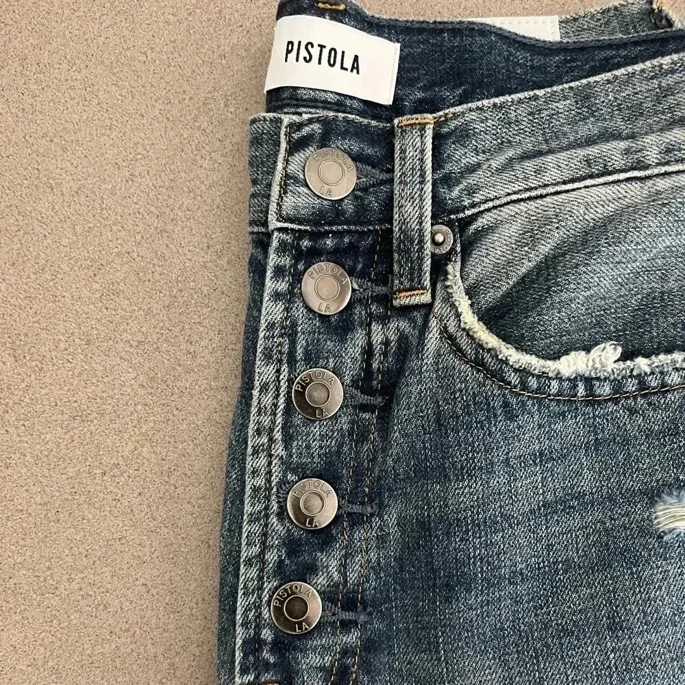 Pistola Charlie High Rise Straight Leg Jean - Picture 5 of 7